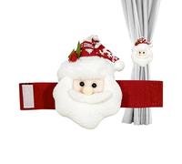 Drapery - Christmas Window Decoration, Decorative, Elegant Christmas Curtains, Home and Office Decorations | Home Kitchen Bathroom In