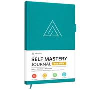 Draphy Self-Mastery Journal for Men - Gratitude and Productivity Journal for More Happiness, Positivity, Growth, Mindfulness, Self Care and Reflection - Guided Inspirational Journals for Men & Women