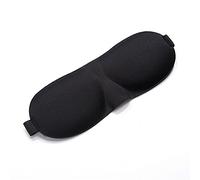 Drasawee 1 PCS 3D Sleep Mask for Women Men Eye Mask for Sleeping Contoured Cup Night Blindfold Mask Block Out Light for Kids Girls and Adult Black