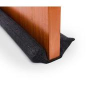 Draught Excluder for Doors and Windows. Reusable and Washable Double Draft Excluder, Sound Insulation, Cold, Wind, Light, Dust, Pollen, Insects. Adjustable 80-90cm.
