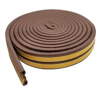Draught Excluder Tape, 10M Doors Window Draught Excluder Tape, Self-Adhesive Rubber P-Type Foam Sealing Tape, Soundproof, Waterproof, Dustproof & Anti-Collision Rubber Door Insulation Strip