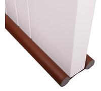 Draught stopper under the door, draught excluder, for double-sided, adjustable and flexible sides to prevent noise, odour and small animals