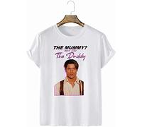 Draught The Mummy More Like The Daddy Shirt,Brendan Fraser Shirt,Movie t Shirt White XL