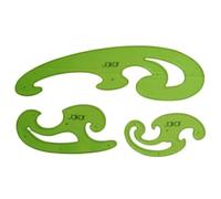 Draughtsman French Curves Set (3) - Jakar