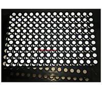 DRAUXI 1000 Points 3D Scanner Marking Point Imported High Reflective Handheld 3D Scanner Marking Point Target Point Tracking Dots(Inner9mm out12mm)