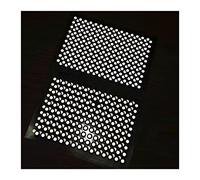 DRAUXI 1000pcs 3D Scanning High Reflective Marking Point Target Point Handheld Scanner Inside 3mm Outside 7mm Tracking Dots