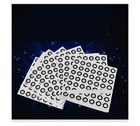 DRAUXI 3D Motion Capture, 3D Gait Analysis 3D Scanning Marker Points Marker Points, Target Points Tracking Dots(Black circle,Inner6outer11)