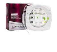 DRAUXI 4/6/7inch 110/150/180mm silence Ventilating Strong Exhaust Extractor Fan for Window Wall Bathroom Toilet Kitchen Mounted for Booster(150mm hole size)
