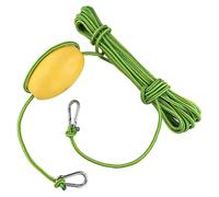 DRAUXI Boat Anchor Nylon Rope Buoy Nylon Rope Anchor For PVC Boat Fishing s Drift Anchors Floating Ball Boat Accessories Small Size(Nero)