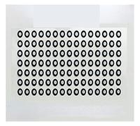 DRAUXI Hand-held 3D Scanner 3D Magnetic Marking Point Paste Point Reflector Marking Point Tracking Dots(3mm x 6mm viscosity)