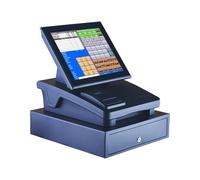 DRAUXI Touch Screen Cash Register, Embedded Touch Screen All-in-one Machine, Catering/fast Food Cash Register, Milk Tea Cash Register Simple to Setup