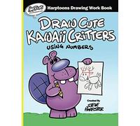 Draw Cute Kawaii Critters Using Numbers Workbook