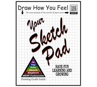 Draw How You Feel Sketch Pad: Learn, Grow and Have Fun