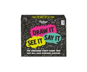 DRAW IT, SEE IT, SAY IT by RIDLEYS GAMES Non-book item Self Help Business