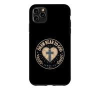 Draw Near To God James 4:8 Christian Faith Case for iPhone 11 Pro Max
