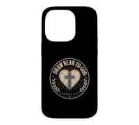 Draw Near To God James 4:8 Christian Faith Case for iPhone 14 Pro