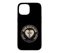 Draw Near To God James 4:8 Christian Faith Case for iPhone 15