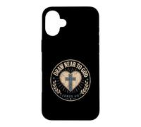 Draw Near To God James 4:8 Christian Faith Case for iPhone 16 Plus