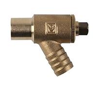DRAW OFF COCK BRASS A-TYPE 15MM Pipework Fittings - DRAW OFF COCK, BRASS, A-TYPE, 15MM, Material: Brass, Thread Size - Imperial: -, Thread Size - Metric: -