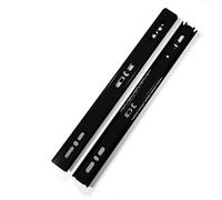 Draw Runners, Dresser Drawer Slides, Soft Close, Cabinet Hardware - Full Extension(Cold-Rolled Steel,85 cm)