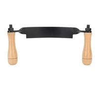 Draw Shave Woodworking Tool, Debarking Hand Tool with Sharp Iron Blade, Efficient Tree Bark Scraper and Wood Smoothing Tool, Ergonomic Wooden Handle for Professional and DIY Woodwo (Curved Type)