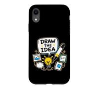 DRAW THE IDEA Sketchnote Visual Thinking Case for iPhone XR