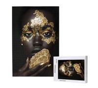 Draw Thought Jigsaw Puzzles for Adults 3000 African Women Puzzles for Adults Wooden,Funny/Difficult/Impossible/Challenging Decompression Games,As a Birthday for Women and Men ML-1194