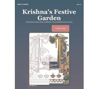 Draw & Unwind: Krishna's Festive Garden