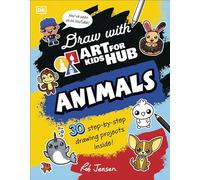 Dorling Kindersley – Draw with Art for Kids Hub Animals