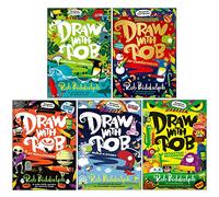 Draw with Rob Collection 5 Books Set by Rob Biddulph