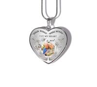 Drawelry Personalized Photo Necklace, with Customized Memory Picture Pendant Jewelry Sterling Silver Chain for Women Men Girlfriend Mom Daughter Birthday Gifts Loving Memorial Necklace