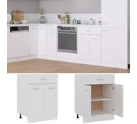 Drawer Bottom Cabinet Kitchen Storage Cupboard Doors, Drawer & Shelves Unit