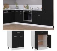 Drawer Bottom Cabinet Kitchen Storage Cupboard Doors, Drawer & Shelves Unit