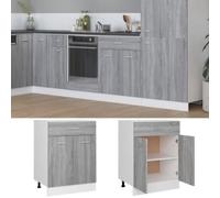 Drawer Bottom Cabinet Kitchen Storage Cupboard Doors, Drawer & Shelves Unit