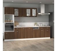 Drawer Bottom Cabinet Lyon Home Storage Shelf Organizer Cupboard Unit vidaXL