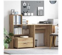 Drawer cabinet Artisan oak 55x45x33.5cm Engineered Wood 1 Drawer Compact Storage
