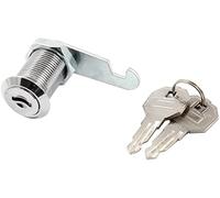 Drawer Cabinet Door Security Locking Keys Tubular Cam Lock 33mm Thread Cylinder Length