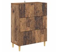 Drawer Cabinet Engineered Wood Modern Storage Indoor Vintage Style Unit vidaXL