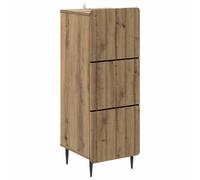 Drawer Cabinet Engineered Wood Modern Storage Unit Living Room Indoor vidaXL