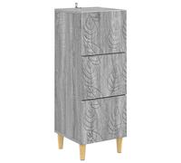 Drawer Cabinet Engineered Wood Storage Furniture Indoor Living Room vidaXL