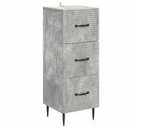 Drawer Cabinet Engineered Wood Storage Unit Home Furniture Living Room vidaXL