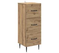 Drawer Cabinet Engineered Wood Storage Unit Home Furniture Living Room vidaXL