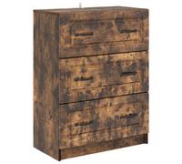 Drawer Cabinet Engineered Wood Storage Unit Home Furniture Living Room vidaXL