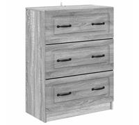 Drawer Cabinet Engineered Wood Storage Unit Home Furniture Living Room vidaXL