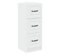 Drawer Cabinet Engineered Wood Storage Unit Home Furniture Modern Decor vidaXL