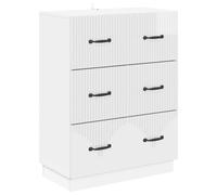 Drawer Cabinet Engineered Wood Storage Unit Home Office Furniture vidaXL