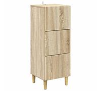 Drawer Cabinet Engineered Wood Storage Unit Indoor Household Organizer vidaXL