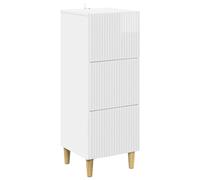 Drawer Cabinet Engineered Wood Storage Unit Indoor Household Organizer vidaXL