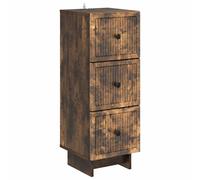 Drawer Cabinet Engineered Wood Storage Unit Living Room Home Vintage vidaXL