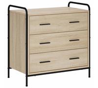 Drawer Cabinet Engineered Wood Storage Unit Modern Furniture Home vidaXL